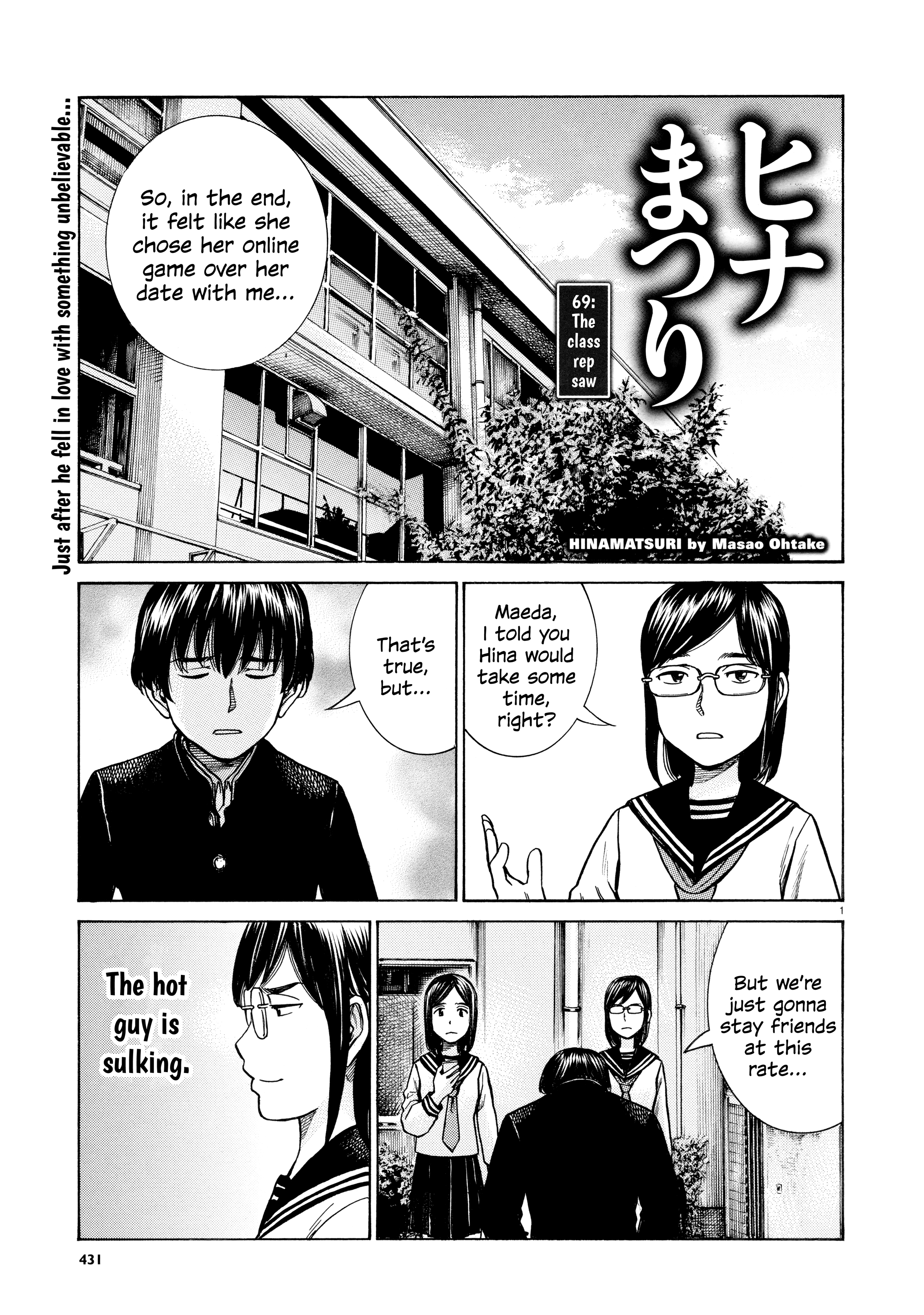 Hinamatsuri Vol.13-Chapter.69-The-Class-Rep-saw Image